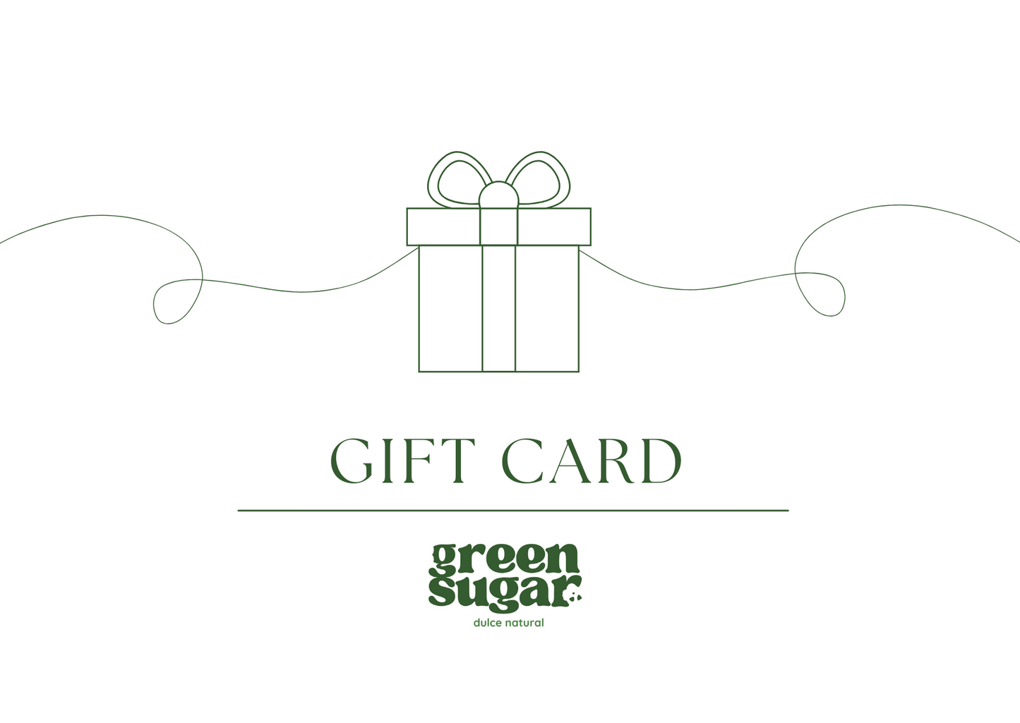 GreenSugar Gift Card