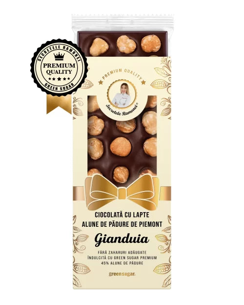 Ciocolata cu lapte si alune de pădure - GIANDUIA