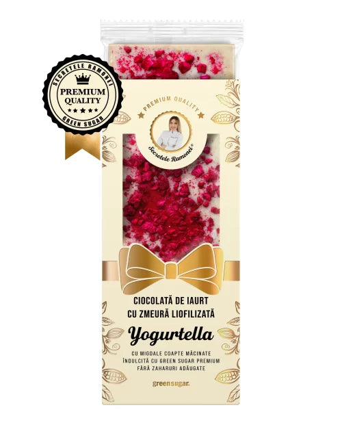 Ciocolata de iaurt cu zmeura liofizata - YOGURTELLA